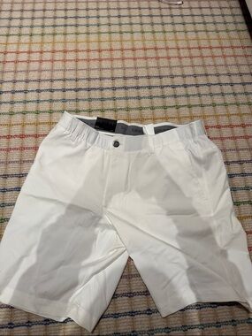 Under Armour White Performance Chino Shorts Men